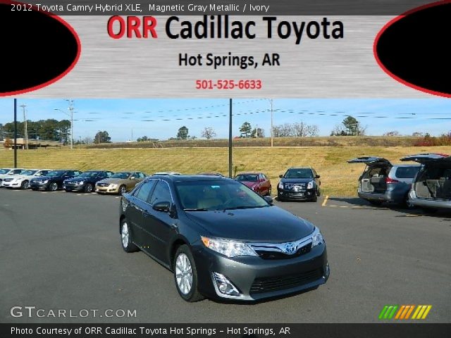 2012 Toyota Camry Hybrid XLE in Magnetic Gray Metallic