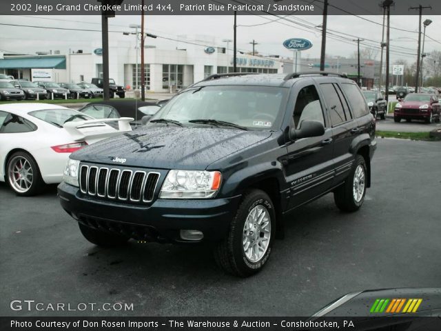 2002 Jeep Grand Cherokee Limited 4x4 in Patriot Blue Pearlcoat