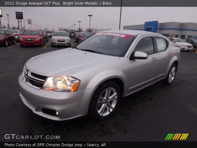 2012 Dodge Avenger SXT Plus in Bright Silver Metallic