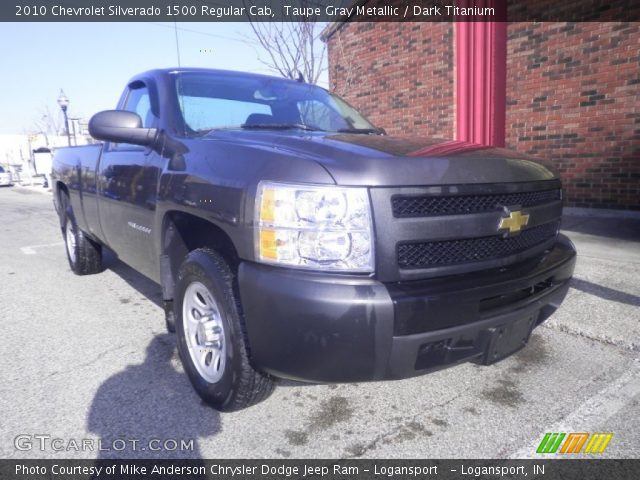 2010 Chevrolet Silverado 1500 Regular Cab in Taupe Gray Metallic