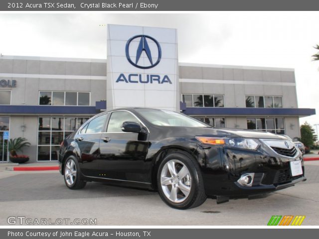 2012 Acura TSX Sedan in Crystal Black Pearl