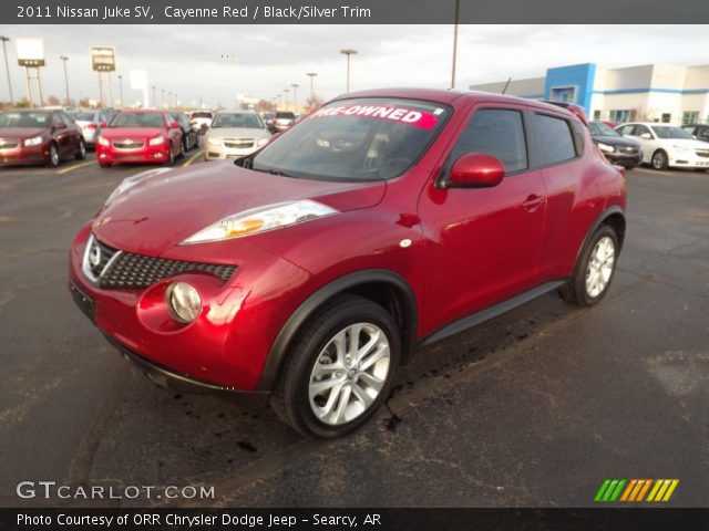 2011 Nissan Juke SV in Cayenne Red