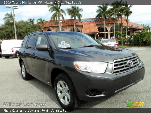 2009 Toyota Highlander V6 in Magnetic Gray Metallic