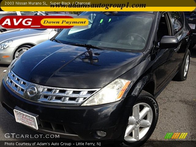 2003 Nissan Murano SL in Super Black