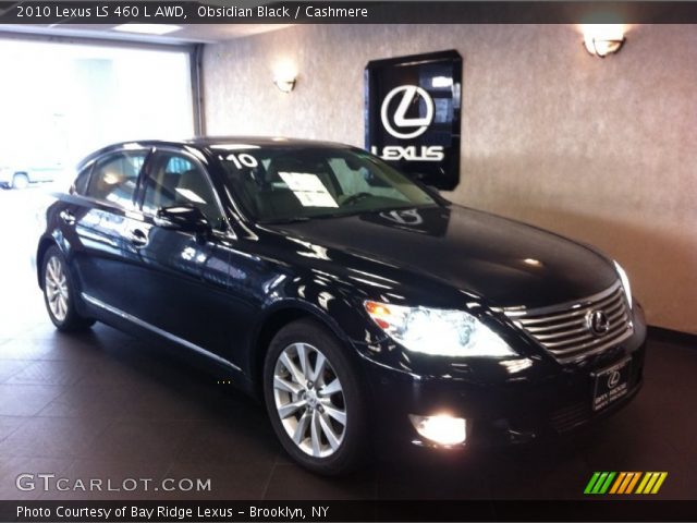 2010 Lexus LS 460 L AWD in Obsidian Black