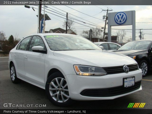 2011 Volkswagen Jetta SE Sedan in Candy White