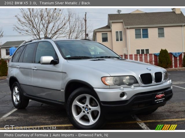 2002 BMW X5 3.0i in Titanium Silver Metallic