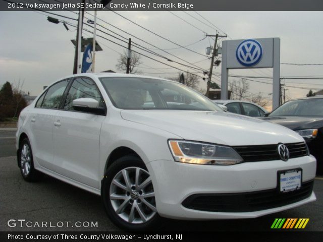 2012 Volkswagen Jetta SE Sedan in Candy White