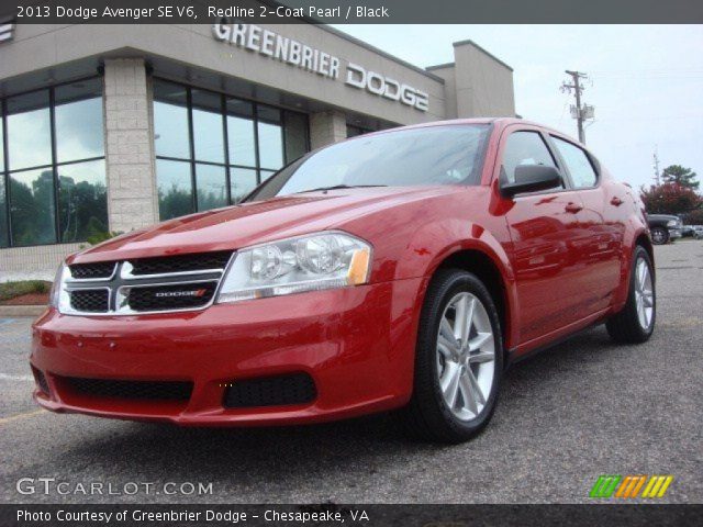 2013 Dodge Avenger SE V6 in Redline 2-Coat Pearl