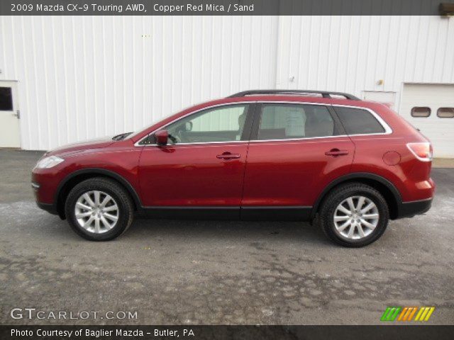 2009 Mazda CX-9 Touring AWD in Copper Red Mica