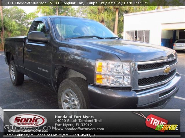 2011 Chevrolet Silverado 1500 LS Regular Cab in Taupe Gray Metallic