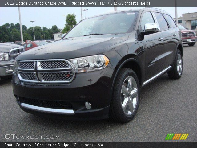 2013 Dodge Durango Citadel AWD in Rugged Brown Pearl