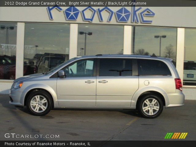 2012 Dodge Grand Caravan Crew in Bright Silver Metallic