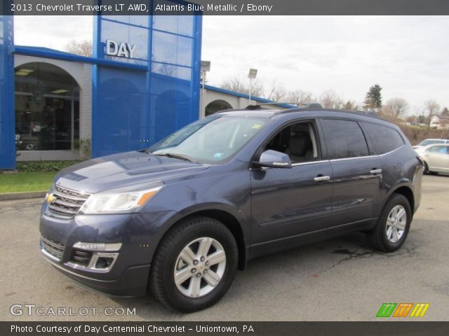 2013 Chevrolet Traverse LT AWD in Atlantis Blue Metallic