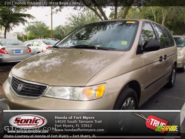 2001 Honda Odyssey LX in Mesa Beige