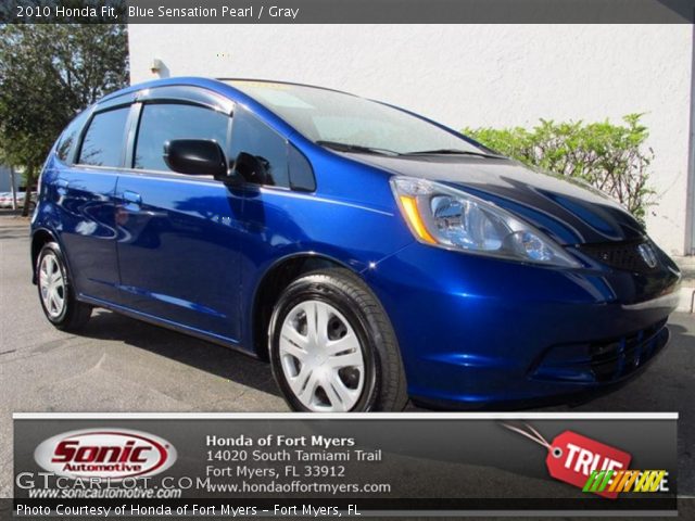 2010 Honda Fit  in Blue Sensation Pearl