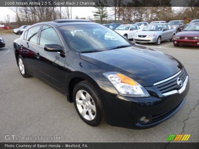 2008 Nissan Altima 2.5 S in Super Black