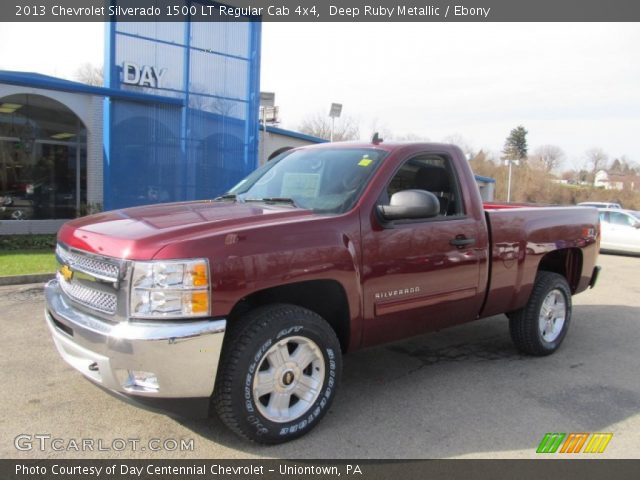 2013 Chevrolet Silverado 1500 LT Regular Cab 4x4 in Deep Ruby Metallic