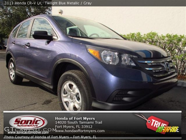 2013 Honda CR-V LX in Twilight Blue Metallic