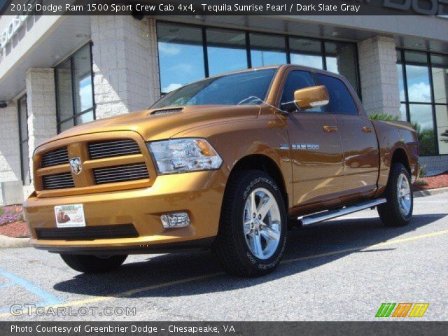 2012 Dodge Ram 1500 Sport Crew Cab 4x4 in Tequila Sunrise Pearl