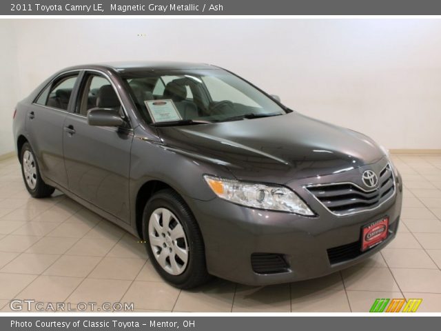2011 Toyota Camry LE in Magnetic Gray Metallic