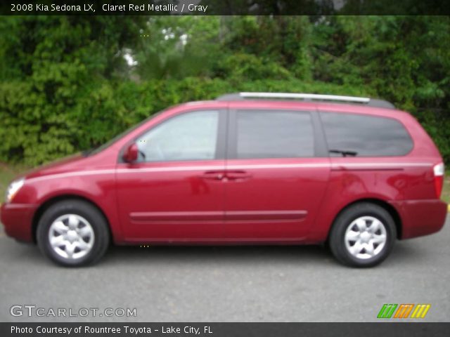 2008 Kia Sedona LX in Claret Red Metallic