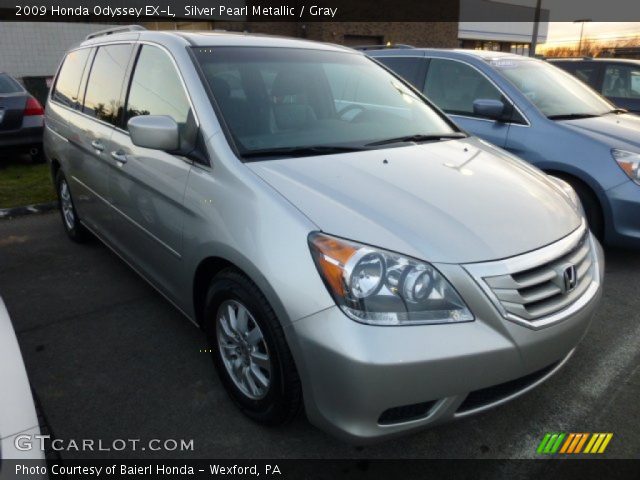 2009 Honda Odyssey EX-L in Silver Pearl Metallic