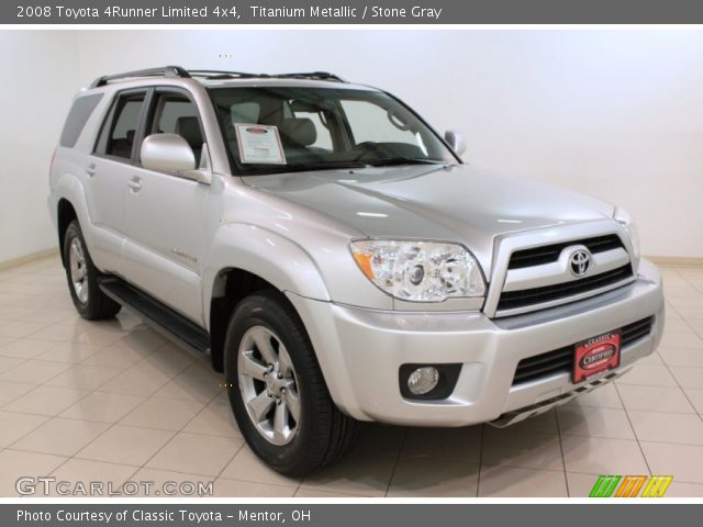 2008 Toyota 4Runner Limited 4x4 in Titanium Metallic