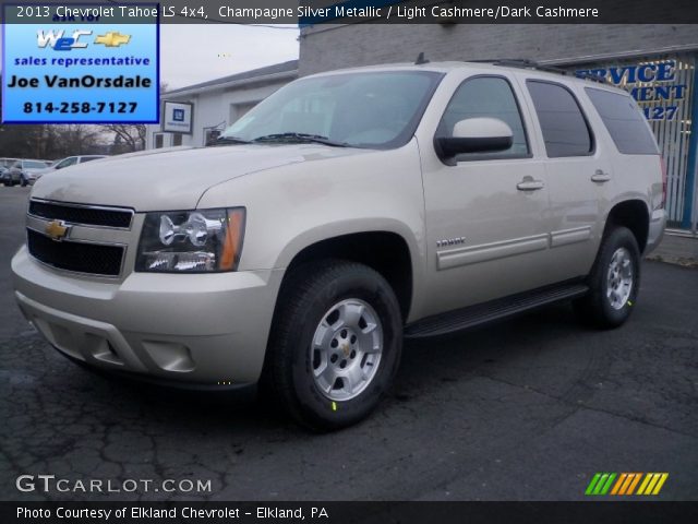 2013 Chevrolet Tahoe LS 4x4 in Champagne Silver Metallic