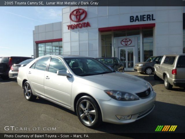2005 Toyota Camry SE in Lunar Mist Metallic