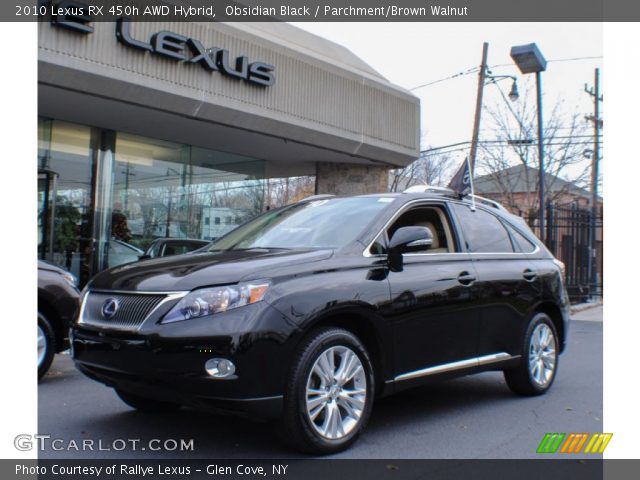 2010 Lexus RX 450h AWD Hybrid in Obsidian Black
