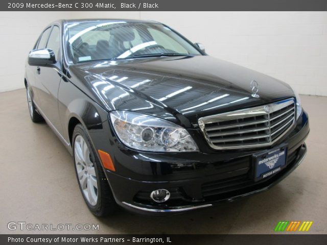 2009 Mercedes-Benz C 300 4Matic in Black