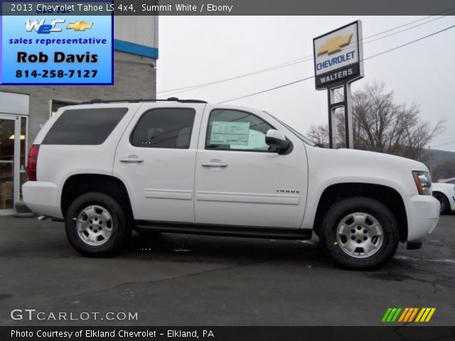 2013 Chevrolet Tahoe LS 4x4 in Summit White