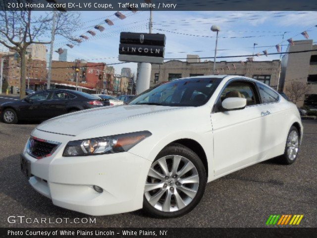 2010 Honda Accord EX-L V6 Coupe in Taffeta White