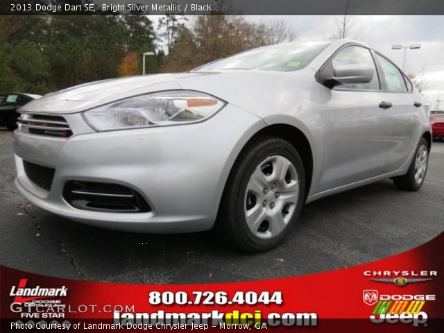 2013 Dodge Dart SE in Bright Silver Metallic