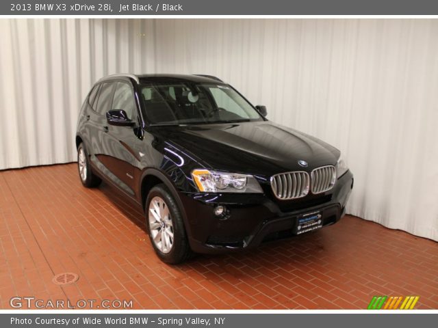 2013 BMW X3 xDrive 28i in Jet Black