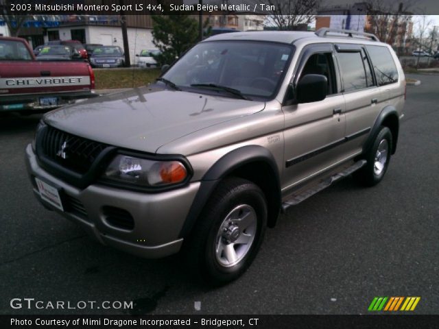 2003 Mitsubishi Montero Sport LS 4x4 in Sudan Beige Metallic