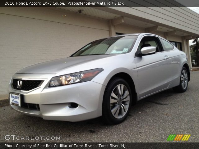 2010 Honda Accord EX-L Coupe in Alabaster Silver Metallic