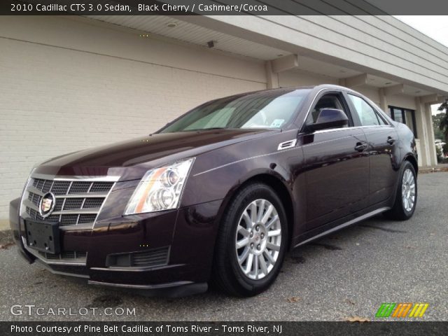 2010 Cadillac CTS 3.0 Sedan in Black Cherry