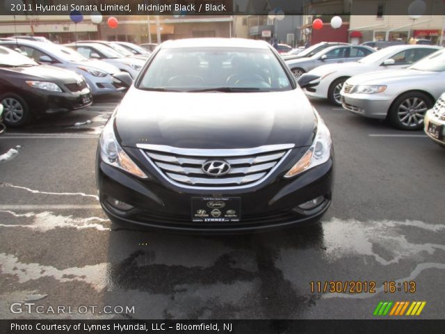 2011 Hyundai Sonata Limited in Midnight Black