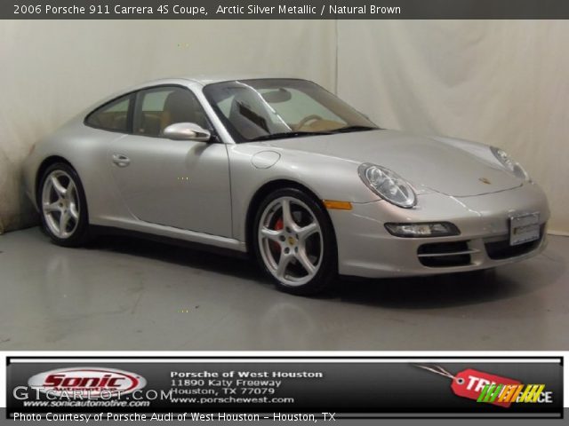 2006 Porsche 911 Carrera 4S Coupe in Arctic Silver Metallic