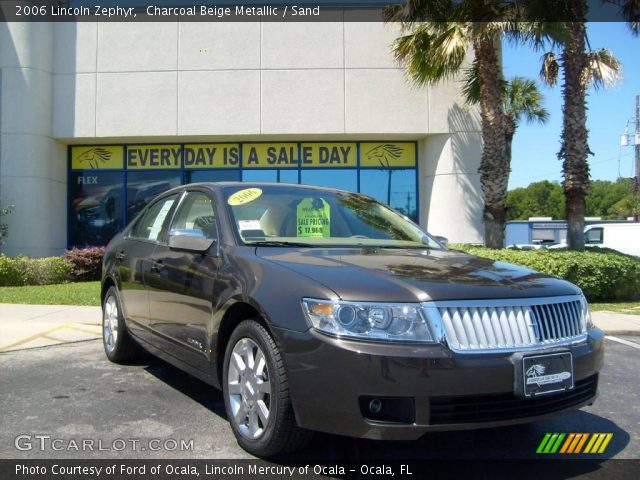 2006 Lincoln Zephyr  in Charcoal Beige Metallic