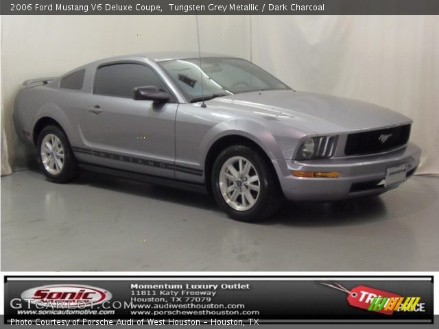 2006 Ford Mustang V6 Deluxe Coupe in Tungsten Grey Metallic