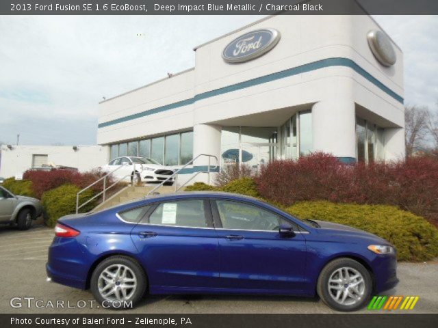 2013 Ford Fusion SE 1.6 EcoBoost in Deep Impact Blue Metallic