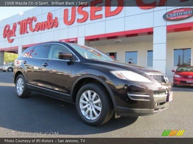 2008 Mazda CX-9 Sport in Brilliant Black