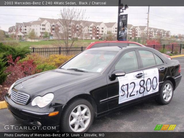2003 Mercedes-Benz C 240 4Matic Sedan in Black