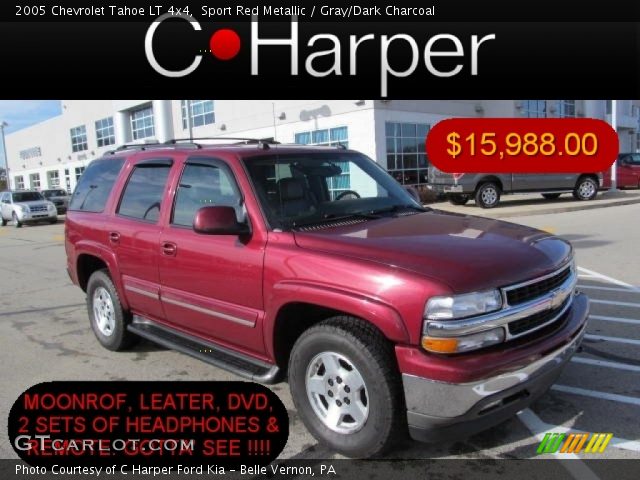 2005 Chevrolet Tahoe LT 4x4 in Sport Red Metallic