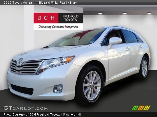 2010 Toyota Venza I4 in Blizzard White Pearl