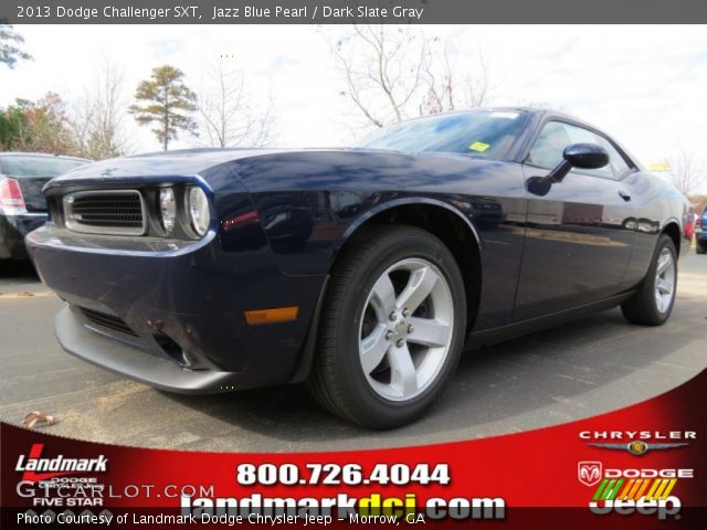 2013 Dodge Challenger SXT in Jazz Blue Pearl