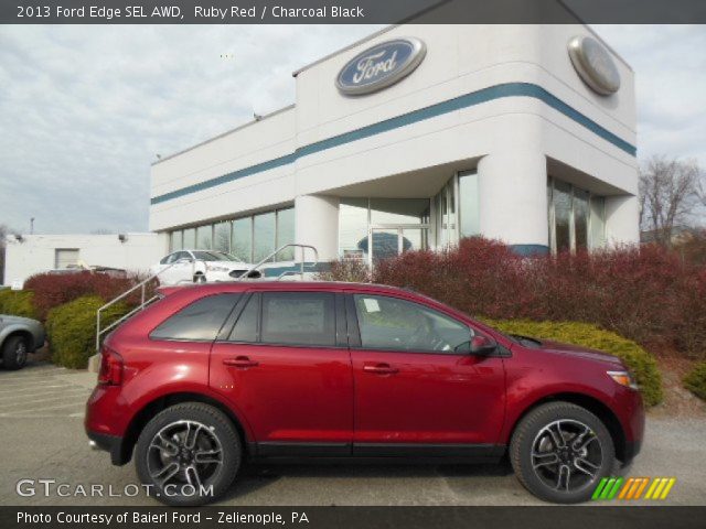 2013 Ford Edge SEL AWD in Ruby Red